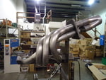 Small Block Chevy Dragster Headers (Upswept)