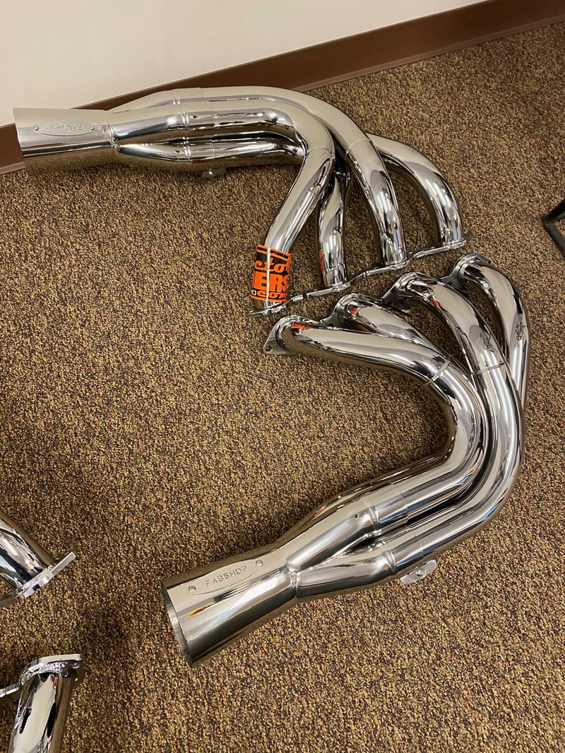 BBC Stainless Steel Dragster Headers (Downswept) Mike’s Fab Shop Inc.