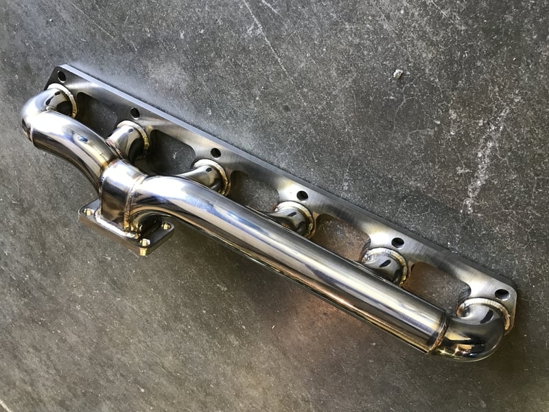 24v Dodge Cummins Stainless Steel Exhaust Manifold - Mike’s Fab Shop Inc.