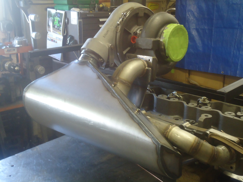 Turbo Tractor Exhaust Manifold Mike’s Fab Shop Inc.