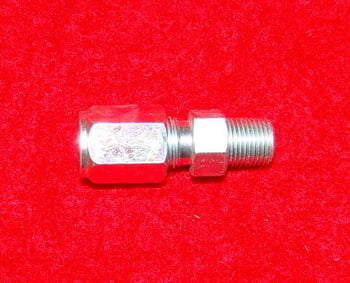 RacePac to 1/4" Pipe Adapter Fitting (Pre-Drilled)